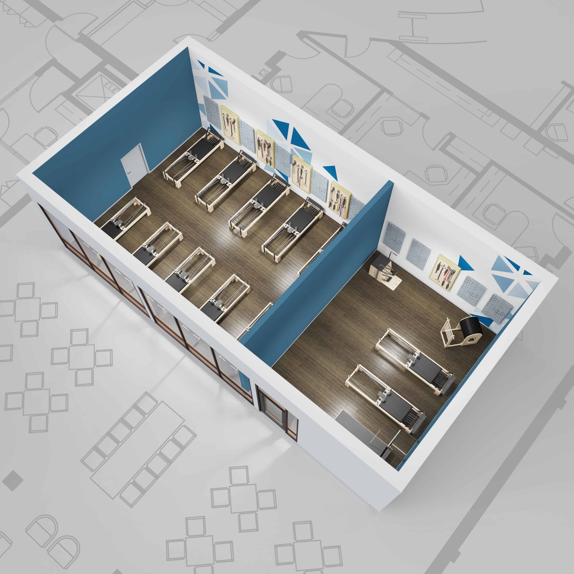 Wheaton Sports Center THE INTERIOR DESIGN GROUP LTD.