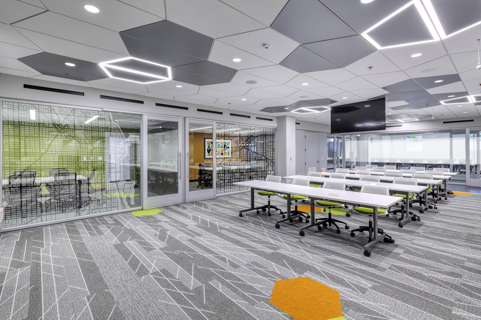 Training Facility THE INTERIOR DESIGN GROUP LTD.